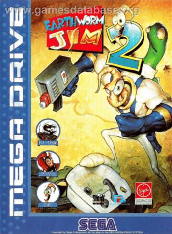 Cover Earthworm Jim 2 for Genesis - Mega Drive